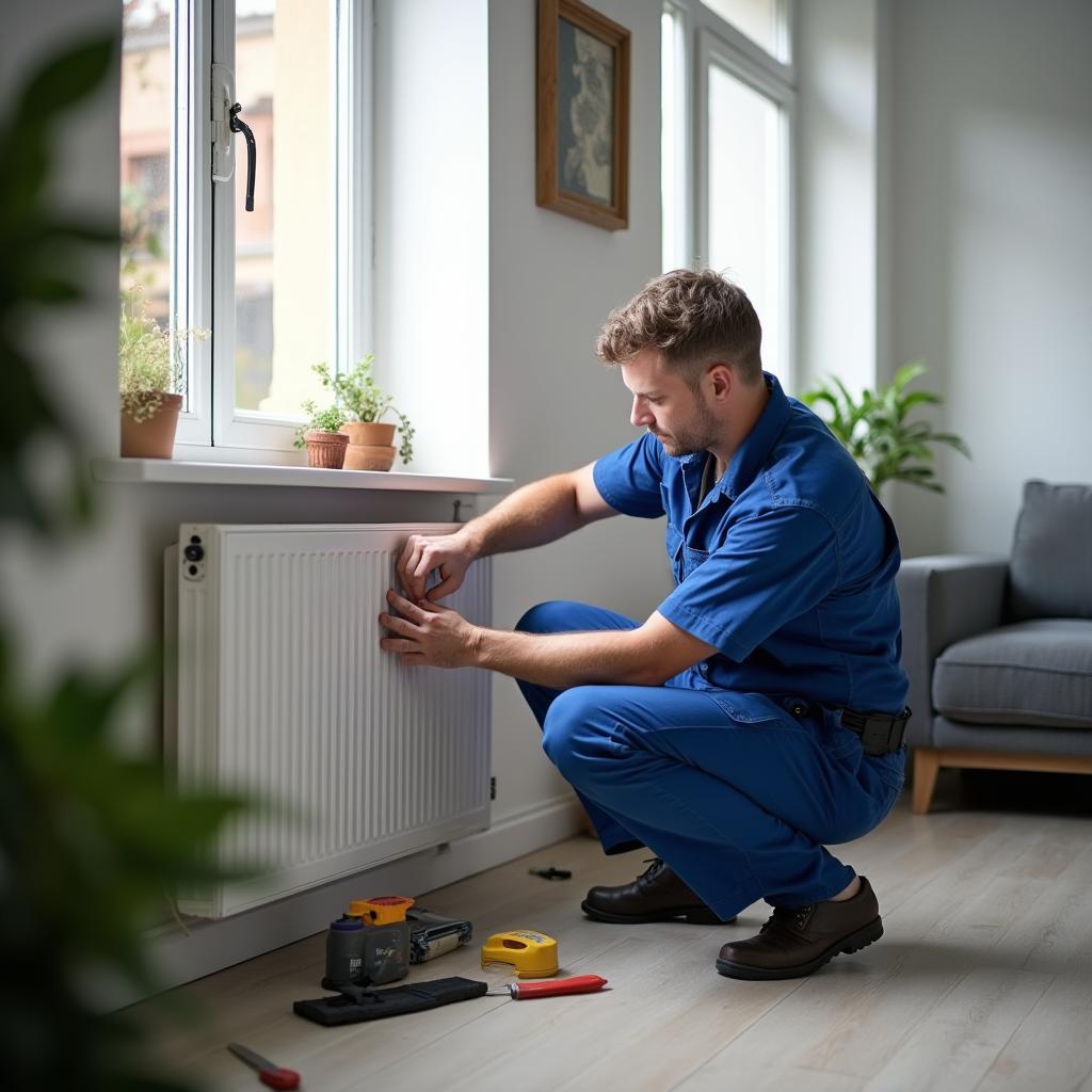 Installation radiateurs à Clamart